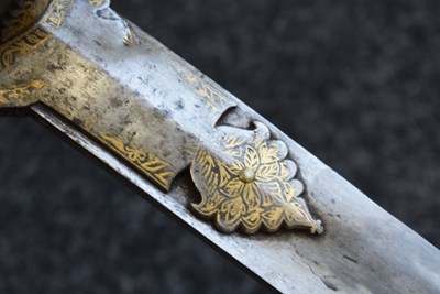 Lot 60 - OF TIPU SULTAN INTEREST - AN 18TH CENTURY INDIAN FIRANGI OR KHANDA FROM THE MYSORE ARSENAL