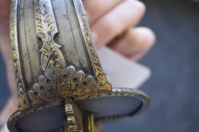 Lot 60 - OF TIPU SULTAN INTEREST - AN 18TH CENTURY INDIAN FIRANGI OR KHANDA FROM THE MYSORE ARSENAL