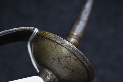 Lot 60 - OF TIPU SULTAN INTEREST - AN 18TH CENTURY INDIAN FIRANGI OR KHANDA FROM THE MYSORE ARSENAL