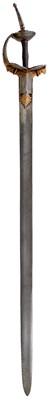 Lot 60 - OF TIPU SULTAN INTEREST - AN 18TH CENTURY INDIAN FIRANGI OR KHANDA FROM THE MYSORE ARSENAL