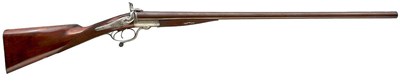 Lot A 12-BORE DOUBLE BARRELLED PINFIRE SPORTING GUN BY EDWARD BOND