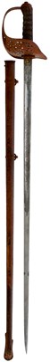 Lot A VICTORIAN 1897 PATTERN ROYAL MARINE LIGHT INFANTRY OFFICER'S SWORD