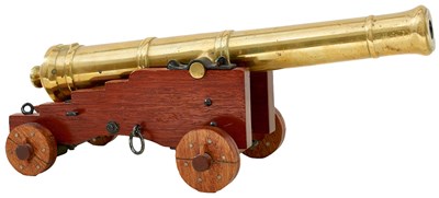 Lot A LATE 19TH OR EARLY 20TH CENTURY MODEL CANNON