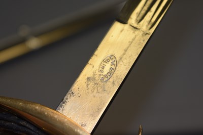 Lot 698 - AN 1899 PATTERN PRUSSIAN IMPERIAL INFANTRY OFFICER'S SWORD