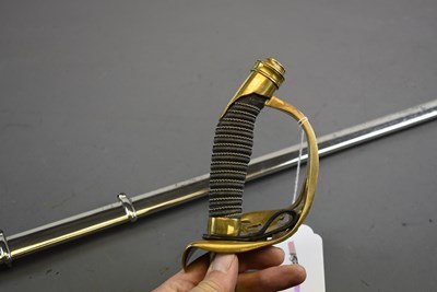 Lot 698 - AN 1899 PATTERN PRUSSIAN IMPERIAL INFANTRY OFFICER'S SWORD