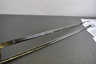 Lot 698 - AN 1899 PATTERN PRUSSIAN IMPERIAL INFANTRY OFFICER'S SWORD