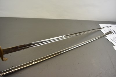 Lot 698 - AN 1899 PATTERN PRUSSIAN IMPERIAL INFANTRY OFFICER'S SWORD