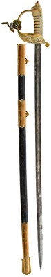 Lot A ROYAL NAVAL OFFICER'S SWORD