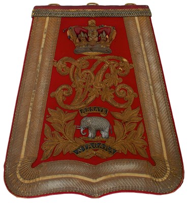 Lot A VICTORIAN 19TH HUSSARS OFFICER'S FULL DRESS SABRETACHE