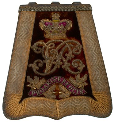 Lot A VICTORIAN MIDDLESEX YEOMANRY CAVALRY OFFICER'S FULL DRESS SABRETACHE