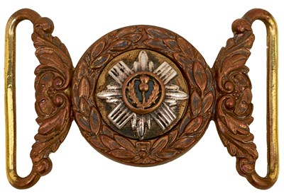 Lot A VICTORIAN OFFICER'S SCOTS GUARDS WAIST BELT BUCKLE