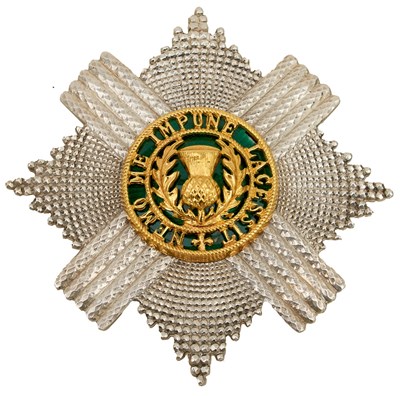 Lot AN ORDER OF THE THISTLE BREAST BADGE