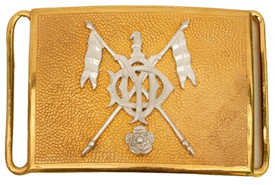 Lot A 1ST (DUKE OF YORK'S OWN) REGIMENT (SKINNER'S HORSE) OFFICER'S WAIST BELT BUCKLE