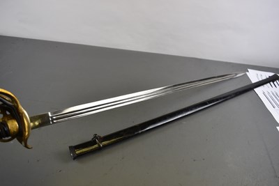 Lot 697 - AN 1899 PATTERN PRUSSIAN IMPERIAL INFANTRY OFFICER'S SWORD