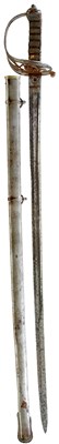 Lot OF INDIAN ARMY INTEREST - THE 1827 PATTERN INFANTRY OFFICER'S SWORD OF GENERAL SIR FREDERICK CAMPBELL KCB DSO DL