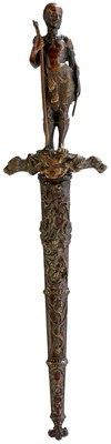 Lot AN IXL GEORGE WOSTENHOLM LAST OF THE MOHICANS DAGGER FOR THE AMERICAN MARKET