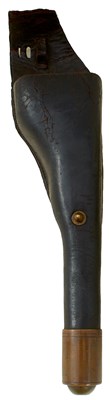 Lot A LEATHER MILITARY HOLSTER FOR AN 1851 COLT NAVY
