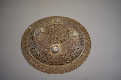 Lot 50 - A FINE OTTOMAN DHAL OR SHIELD