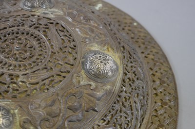 Lot 50 - A FINE OTTOMAN DHAL OR SHIELD