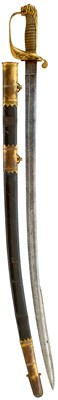 Lot A SCARCE 1827 PATTERN NAVAL OFFICER'S SWORD BY P & S FIRMIN