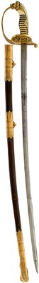 Lot A FIRST WAR PERIOD IMPERIAL GERMAN NAVAL OFFICER'S SWORD