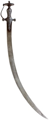 Lot A LATE 18TH CENTURY INDIAN TULWAR OR SWORD