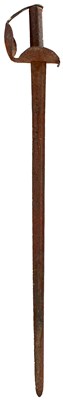 Lot AN 18TH CENTURY NAVAL BOARDING CUTLASS