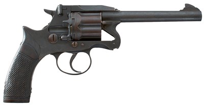Lot A VERY RARE .476 OBSOLETE CALIBRE ENFIELD MKI/II SIX-SHOT REVOLVER