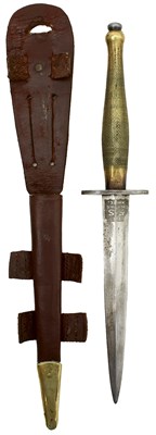 Lot 905 - A SECOND PATTERN FAIRBAIRN-SYKES SLIMLINE COMMANDO KNIFE OR DAGGER