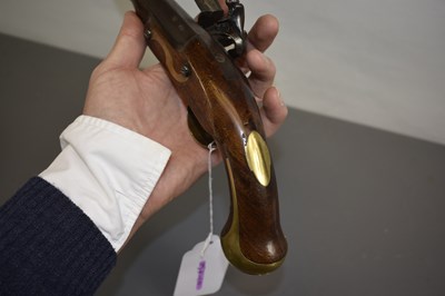 Lot 242 - A 28-BORE FLINTLOCK COACHING PISTOL BY TWIGG