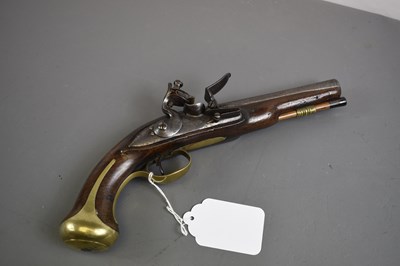 Lot 242 - A 28-BORE FLINTLOCK COACHING PISTOL BY TWIGG