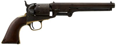 Lot 304 - A .36 CALIBRE SIX-SHOT PERCUSSION COLT NAVY REVOLVER