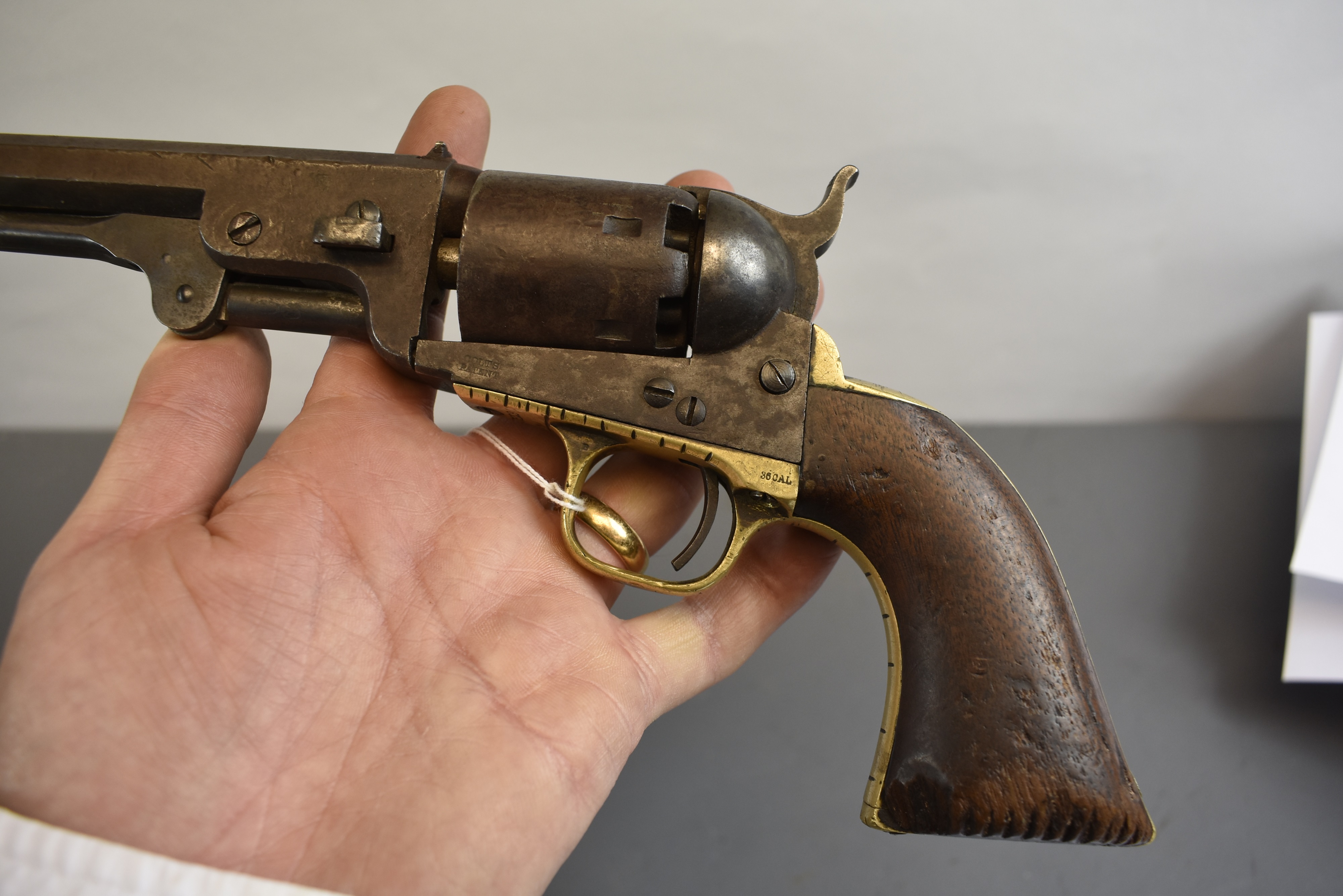 Colt R0636 Lot 526 - A .36 CALIBRE SIX-SHOT PERCUSSION COLT NAVY