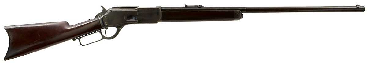 Lot 683 - A .40-60 OBSOLETE CALIBRE WINCHESTER 1876 RIFLE