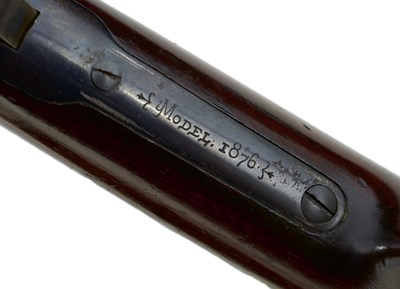 Lot 683 - A .40-60 OBSOLETE CALIBRE WINCHESTER 1876 RIFLE