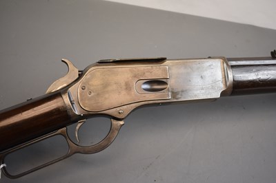 Lot 683 - A .40-60 OBSOLETE CALIBRE WINCHESTER 1876 RIFLE