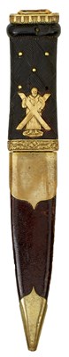 Lot 838 - A 19TH CENTURY SGIAN DUBH TO THE BLACK WATCH