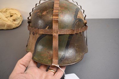 Lot 770 - AN IMPERIAL GERMAN MODEL `916 STEEL HELMET