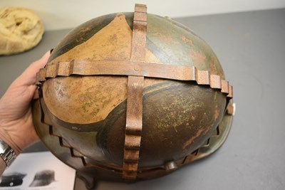 Lot 770 - AN IMPERIAL GERMAN MODEL `916 STEEL HELMET