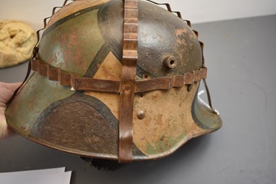 Lot 770 - AN IMPERIAL GERMAN MODEL `916 STEEL HELMET