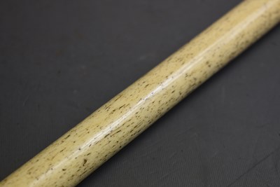 Lot 926 - A 19TH CENTURY WHALE BONE WALKING STICK