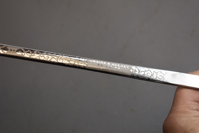 Lot 935 - A WWI PERIOD SWAGGER SWORD STICK OR BATON BY SWAINE & ADENEY