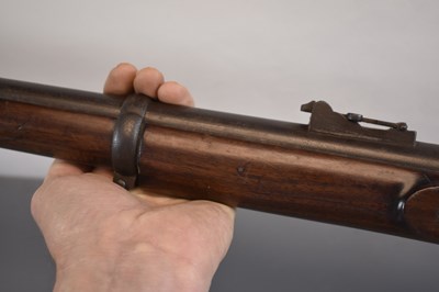 Lot 182 - A .577 CALIBRE PERCUSSION THREE-BAND ENFIELD PRESENTATION RIFLE