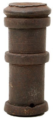 Lot 64 - A LATE 18TH CENTURY INDIAN CAST IRON MORTAR