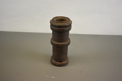 Lot 64 - A LATE 18TH CENTURY INDIAN CAST IRON MORTAR