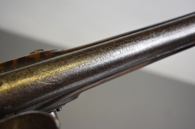 Lot 284 - A .650 CALIBRE EAST INDIA COMPANY FLINTLOCK LIGHT DRAGOON PISTOL