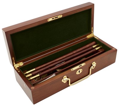 Lot 482 - A CASED PRESENTATION GUN CLEANING KIT