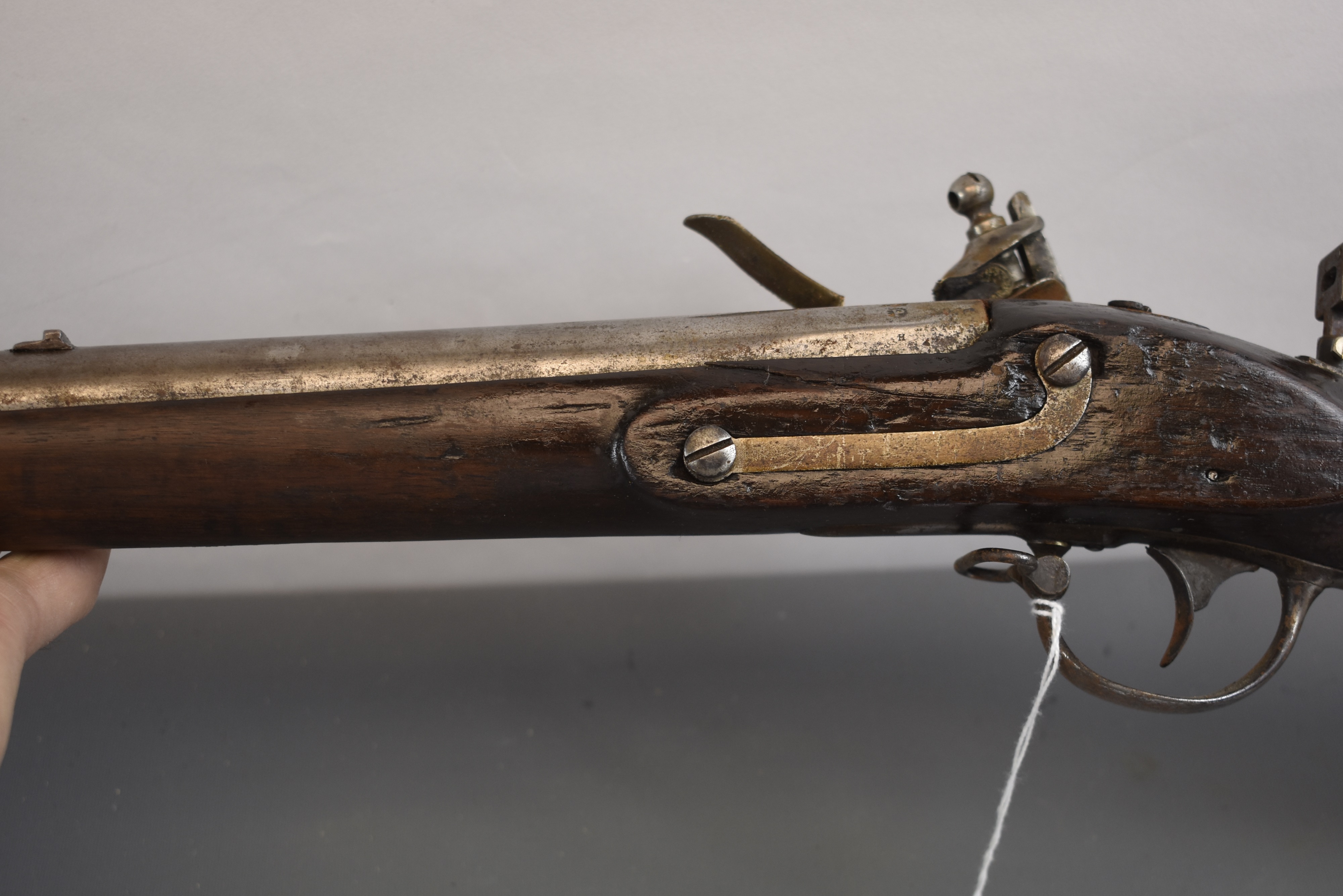 Lot 172 - AN AMERICAN .58 CALIBRE FLINTLOCK MODEL 1817