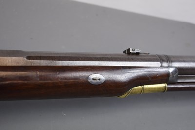 Lot 207 - A RARE CASED .650 CALIBRE BAKER SPORTING RIFLE BY BECKWITH