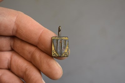 Lot 881 - FIVE VARIOUS MEDIEVAL HORSE HARNESS PENDANTS